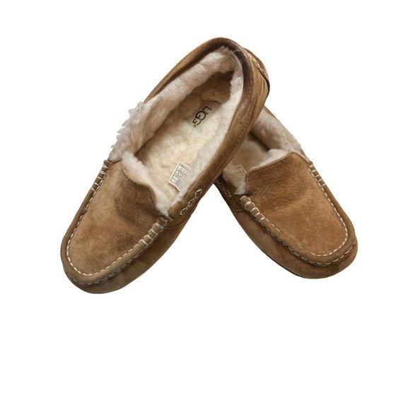 UGG Shoes - UGG Ansley Slipper for Women, US Size 7 -‎ Chestnut Brown See Note Re:size